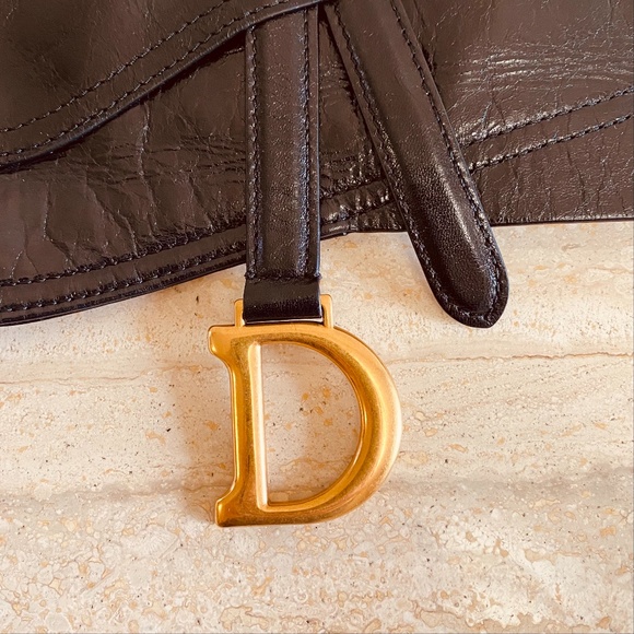 Dior Black Saddle Belt 🌟HOST PICK🌟 - Picture 10 of 10